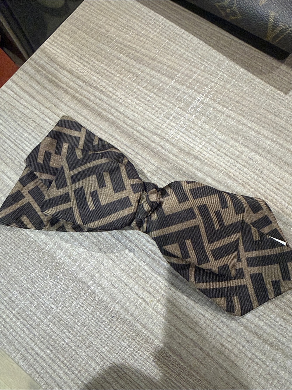 Fendi hair clip